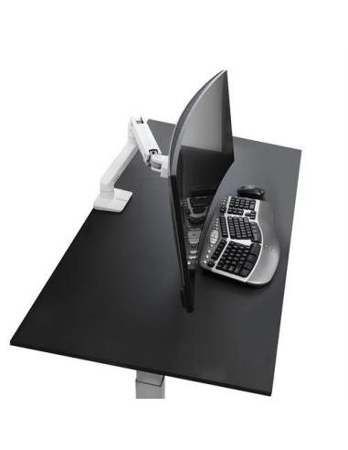 Ergotron HX Series 45-475-216 soporte para monitor 124,5 cm (49") Escritorio Blanco