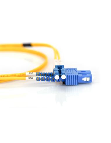 Digitus Cable de conexión modo único de fibra óptica, LC/SC