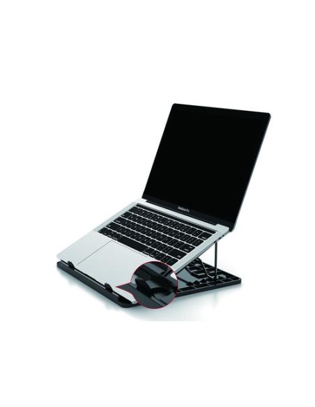 Conceptronic ERGO Laptop Cooling Stand Soporte para ordenador portátil Negro 39,6 cm (15.6")