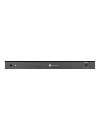 D-Link DGS-1016S No administrado Gigabit Ethernet (10/100/1000) Negro