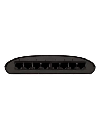 D-Link DES-1008D No administrado Fast Ethernet (10/100) Negro