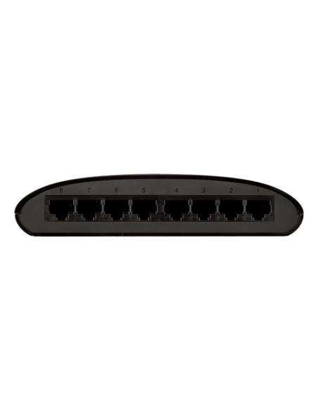 D-Link DES-1008D No administrado Fast Ethernet (10/100) Negro