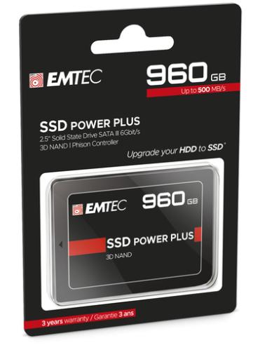 Emtec X150 Power Plus 960 GB 2.5" Serial ATA III