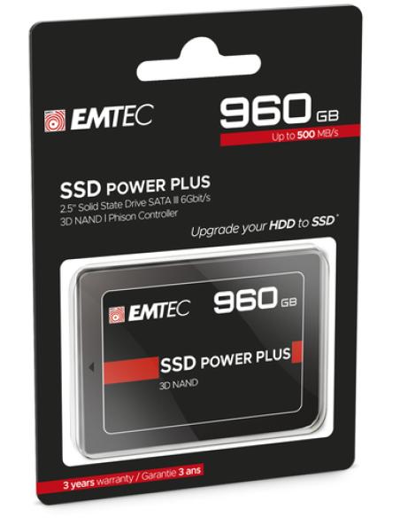 Emtec X150 Power Plus 960 GB 2.5" Serial ATA III