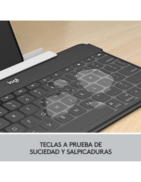 Logitech 920-010043 teclado para móvil QWERTY Español Bluetooth Blanco