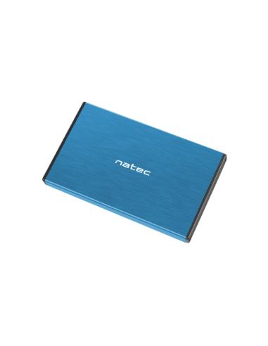 NATEC Rhino GO Carcasa de disco duro/SSD Azul 2.5"