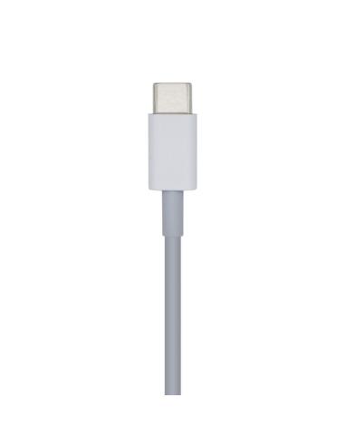 AISENS Cable USB 2.0 USB-С A Lightning PD 2A, Lightning/M-USB-С/M, Blanco, 1.0m