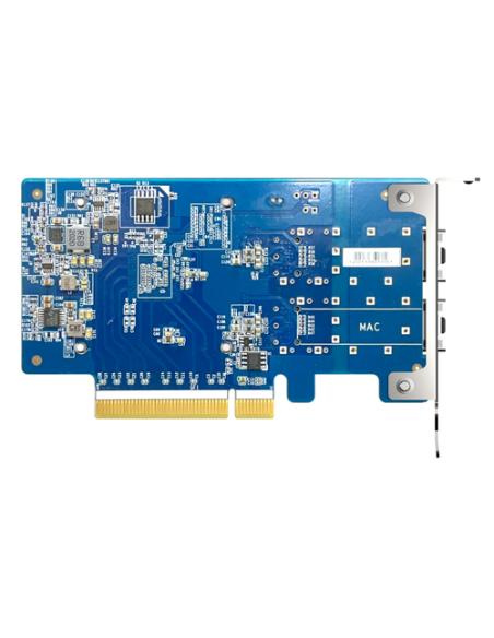 QNAP QXG-25G2SF-CX6 adaptador y tarjeta de red Interno Fibra 25000 Mbit/s