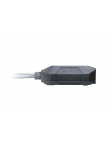 ATEN Switch KVM formato cable DisplayPort USB de 2 puertos selector remoto de puerto