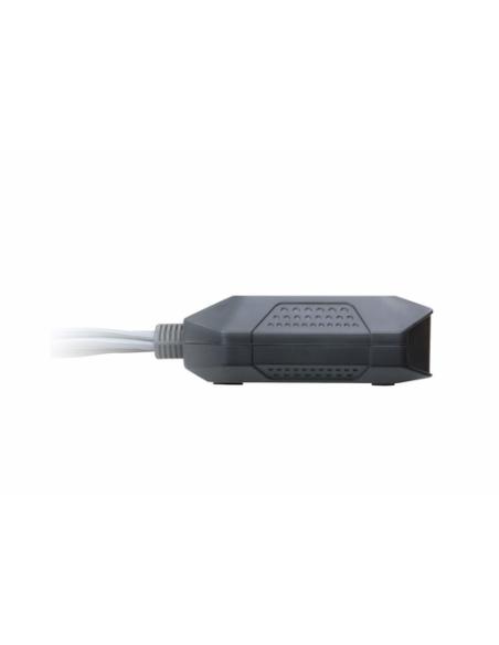 ATEN Switch KVM formato cable DisplayPort USB de 2 puertos selector remoto de puerto