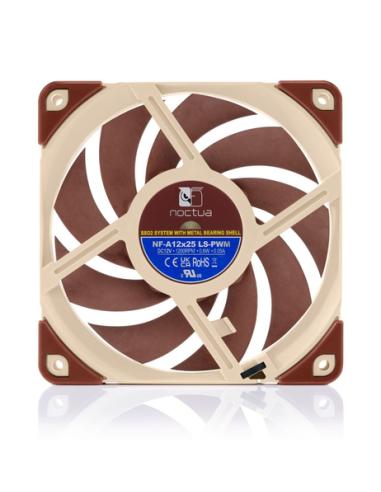 Noctua NF-A12x25 Carcasa del ordenador Ventilador 12 cm Beige, Marrón