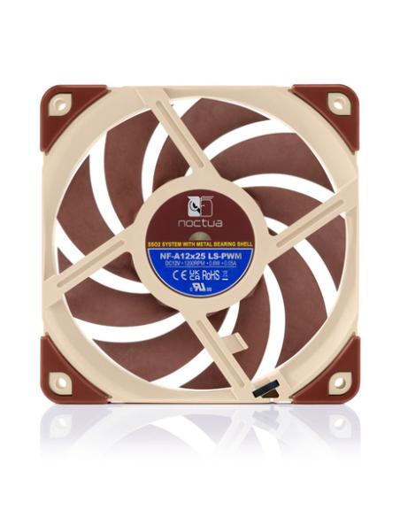 Noctua NF-A12x25 Carcasa del ordenador Ventilador 12 cm Beige, Marrón
