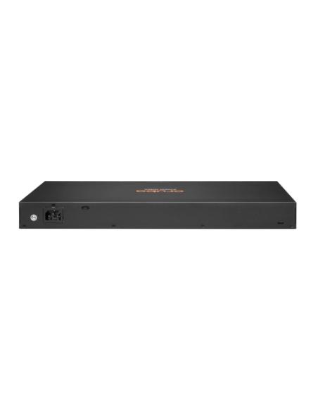 HPE Aruba Networking 6100 24G 4SFP+ Gestionado L3 Gigabit Ethernet (10/100/1000) 1U Negro