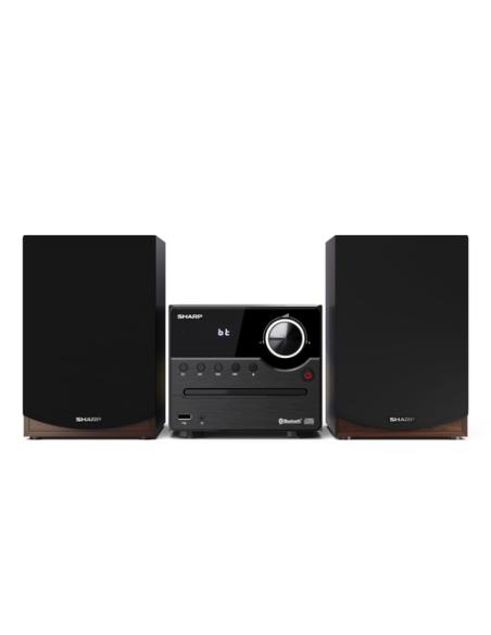 Sharp XL-B512(BR) sistema de audio para el hogar Microcadena de música para uso doméstico 45 W Marrón