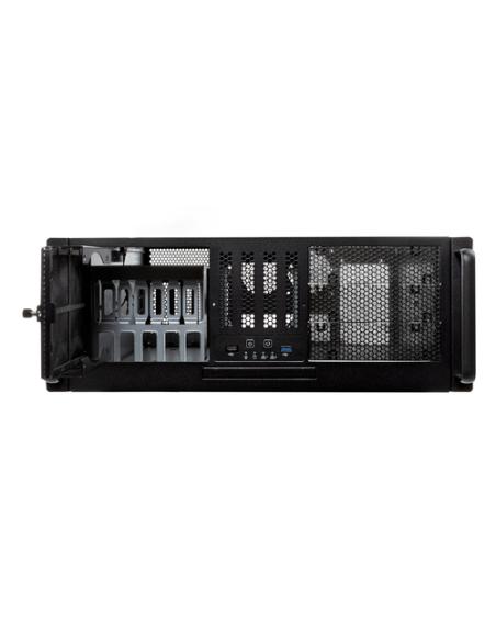 UNYKAch 4U 19″ UK 4329 USB Type C Estante Negro, Plata