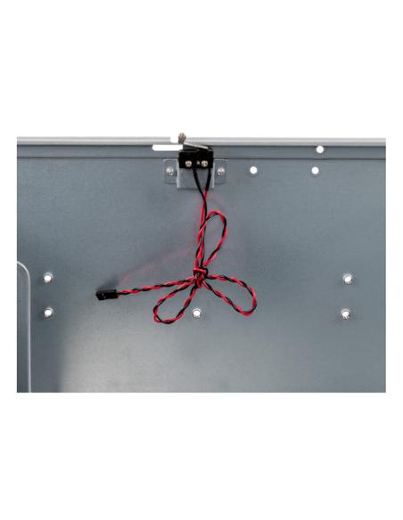 UNYKAch 4U 19″ UK 4329 USB Type C Estante Negro, Plata