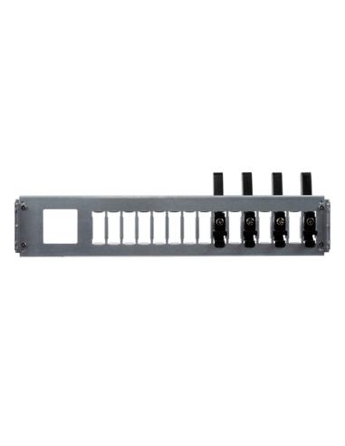 UNYKAch 4U 19″ UK 4329 USB Type C Estante Negro, Plata