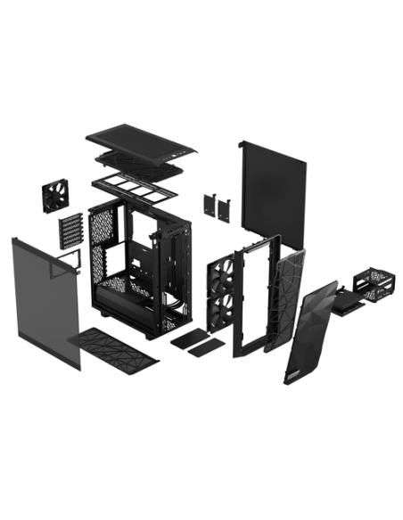Fractal Design Meshify 2 Compact Torre Negro