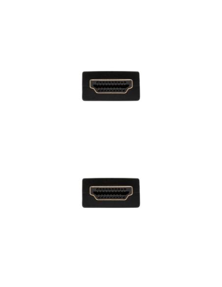 Nanocable HDMI, 5m cable HDMI HDMI tipo A (Estándar) Negro