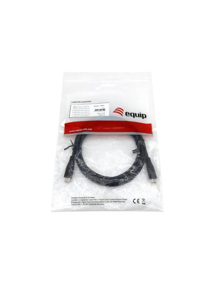 Equip Cable USB 2.0 C a C , M/M, 3,0m, PD 60W