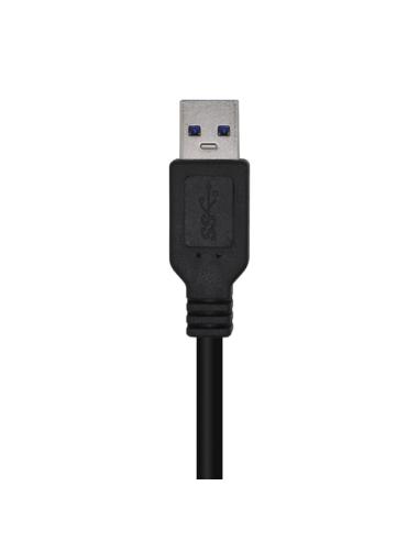 AISENS Cable USB 3.0 Impresora Tipo A/M-B/M, Negro, 3.0m