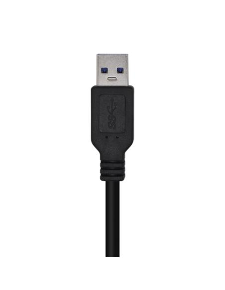AISENS Cable USB 3.0 Impresora Tipo A/M-B/M, Negro, 3.0m