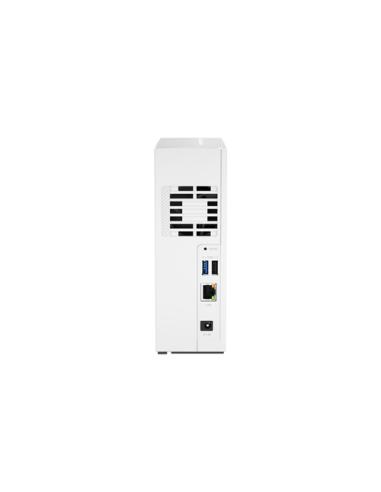 QNAP TS-133 servidor de almacenamiento NAS Torre Cortex-A55 2 GB DDR4 0 TB QNAP Turbo System Blanco