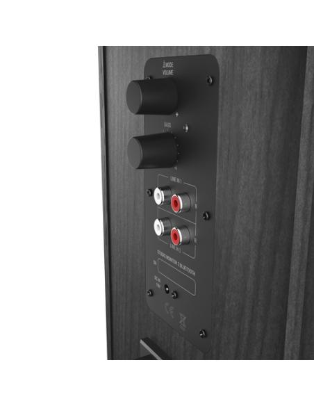 Energy Sistem Studio Monitor 2 Bluetooth De 2 vías Gris, Madera Inalámbrico y alámbrico 50 W