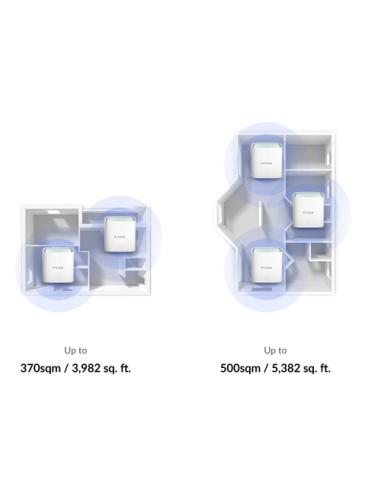 D-Link EAGLE PRO AI AX1500 Doble banda (2,4 GHz / 5 GHz) Wi-Fi 6 (802.11ax) Blanco 1 Interno