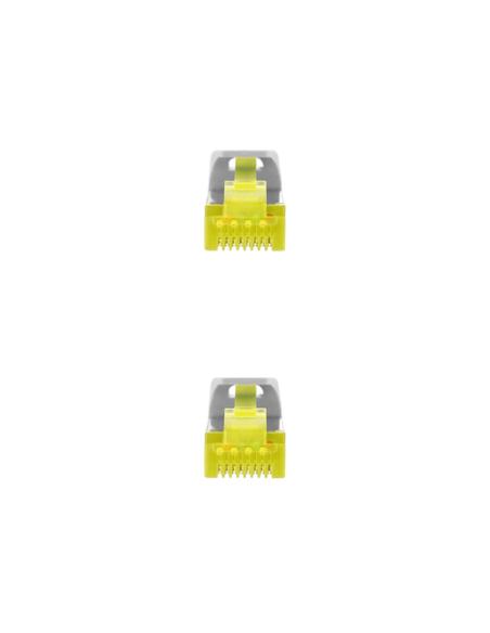 Nanocable Cable Red Latiguillo RJ45 LSZH CAT.6A SFTP AWG26, Gris, 30 cm