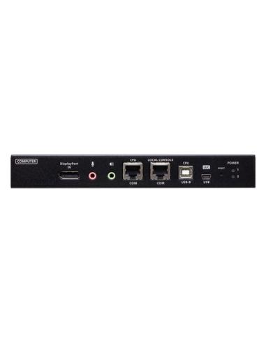 ATEN 1 switch KVM a través de IP DisplayPort 4K de un solo puerto para acceso a recurso compartido local/remoto