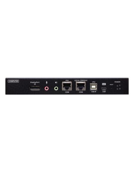 ATEN 1 switch KVM a través de IP DisplayPort 4K de un solo puerto para acceso a recurso compartido local/remoto
