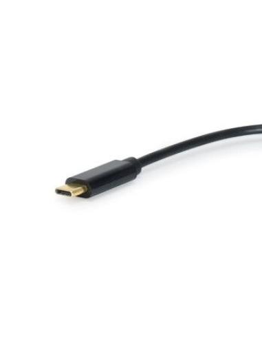 Equip Adaptador DAC de audio USB-C a dual de 3,5 mm