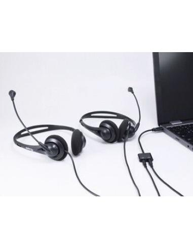 Equip Adaptador DAC de audio USB-C a dual de 3,5 mm