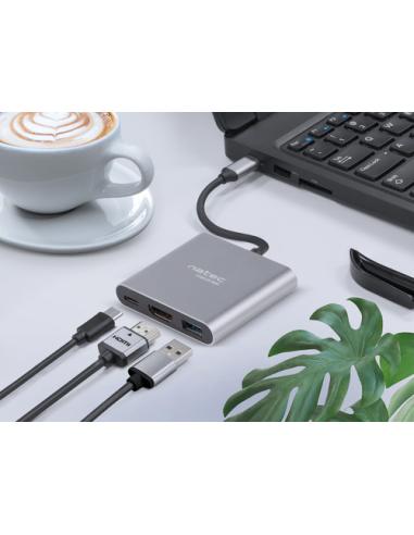 NATEC Fowler Mini USB 2.0 Type-C Gris