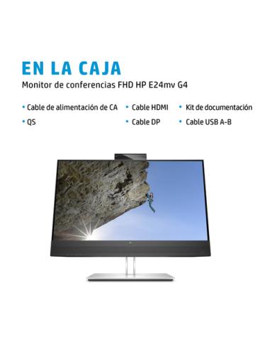 HP Monitor de videoconferencia FHD E24mv G4