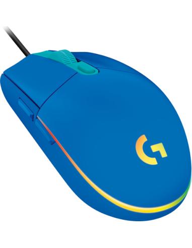 Logitech G G102 Lightsync ratón Juego USB tipo A 8000 DPI