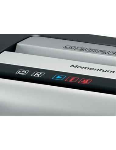 Rexel Momentum X415 triturador de papel Corte cruzado 58 dB Negro, Gris