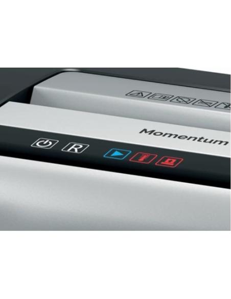 Rexel Momentum X415 triturador de papel Corte cruzado 58 dB Negro, Gris