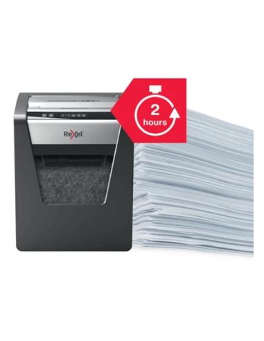 Rexel Momentum X415 triturador de papel Corte cruzado 58 dB Negro, Gris