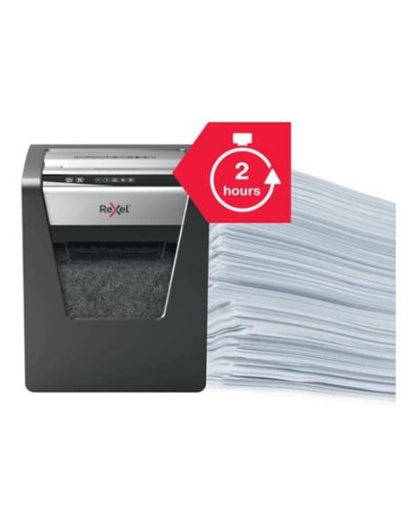 Rexel Momentum X415 triturador de papel Corte cruzado 58 dB Negro, Gris