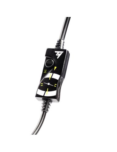 Thrustmaster T.Flight U.S. Air Force Auriculares Alámbrico Diadema Aviación/Control de tráfico aéreo Negro, Gris