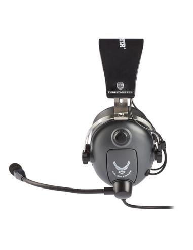 Thrustmaster T.Flight U.S. Air Force Auriculares Alámbrico Diadema Aviación/Control de tráfico aéreo Negro, Gris