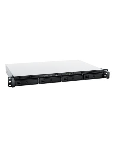 Synology RackStation RS422+ servidor de almacenamiento NAS Bastidor (1U) Ryzen Embedded R1600 2 GB DDR4 DSM Negro