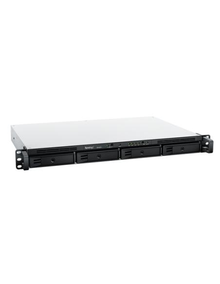 Synology RackStation RS422+ servidor de almacenamiento NAS Bastidor (1U) Ryzen Embedded R1600 2 GB DDR4 DSM Negro