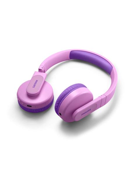 Philips TAK4206PK/00 auricular y casco Auriculares Inalámbrico y alámbrico Diadema Llamadas/Música USB Tipo C Bluetooth Rosa