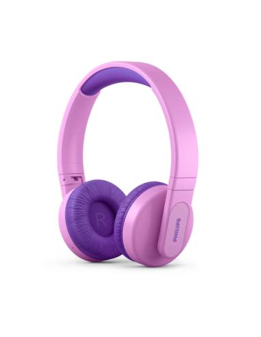 Philips TAK4206PK/00 auricular y casco Auriculares Inalámbrico y alámbrico Diadema Llamadas/Música USB Tipo C Bluetooth Rosa