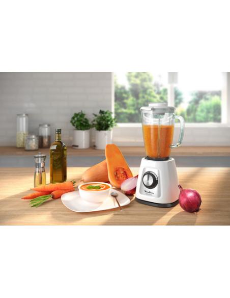 Moulinex LM430 1,75 L Batidora de vaso 800 W Blanco