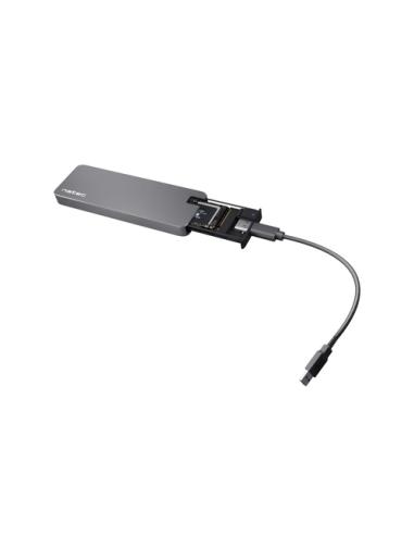 NATEC Rhino M.2 NVME Caja externa para unidad de estado sólido (SSD) Negro