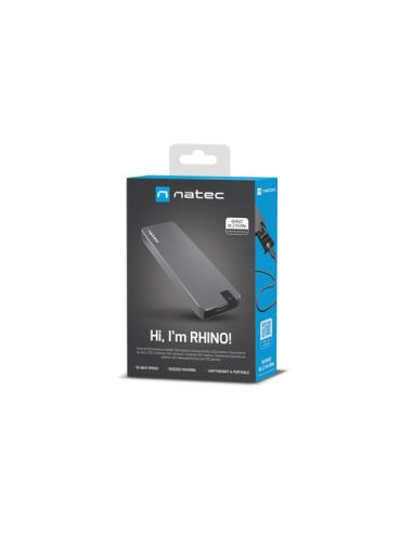 NATEC Rhino M.2 NVME Caja externa para unidad de estado sólido (SSD) Negro